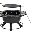 Bond Manufacturing 52124: Embrace the Night Nightstar Your Ultimate Steel Fire Pit for Wood Burning
