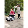 Vehicles 4 in 1 Mercedes Battery Powered Push Automobile in White - Ideal for Kids: Enjoy Luxury on Wheels