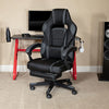 Upgrade Your Gaming Setup with a Red Gaming Desk with Cup Holder: A Perfect Blend of Style and Functionality!