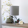 Discovering the Wonders of the Simple Designs LT2066-GOG Down to the Wire Fabric Shade Table Lamp