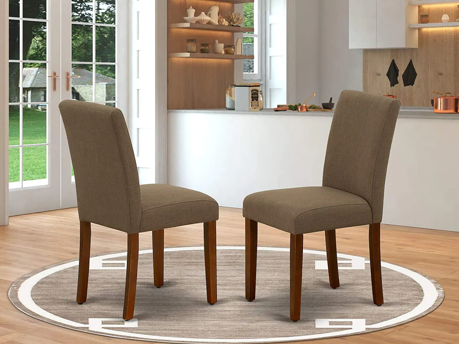 Abbott Wood Parson Chair Set of 2 from East West Furniture