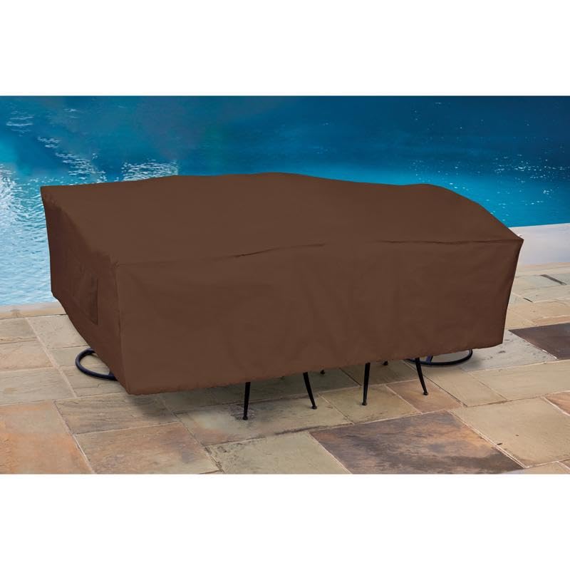 LIVING ACCENTS 8108941 Polyester Dining Set Cover