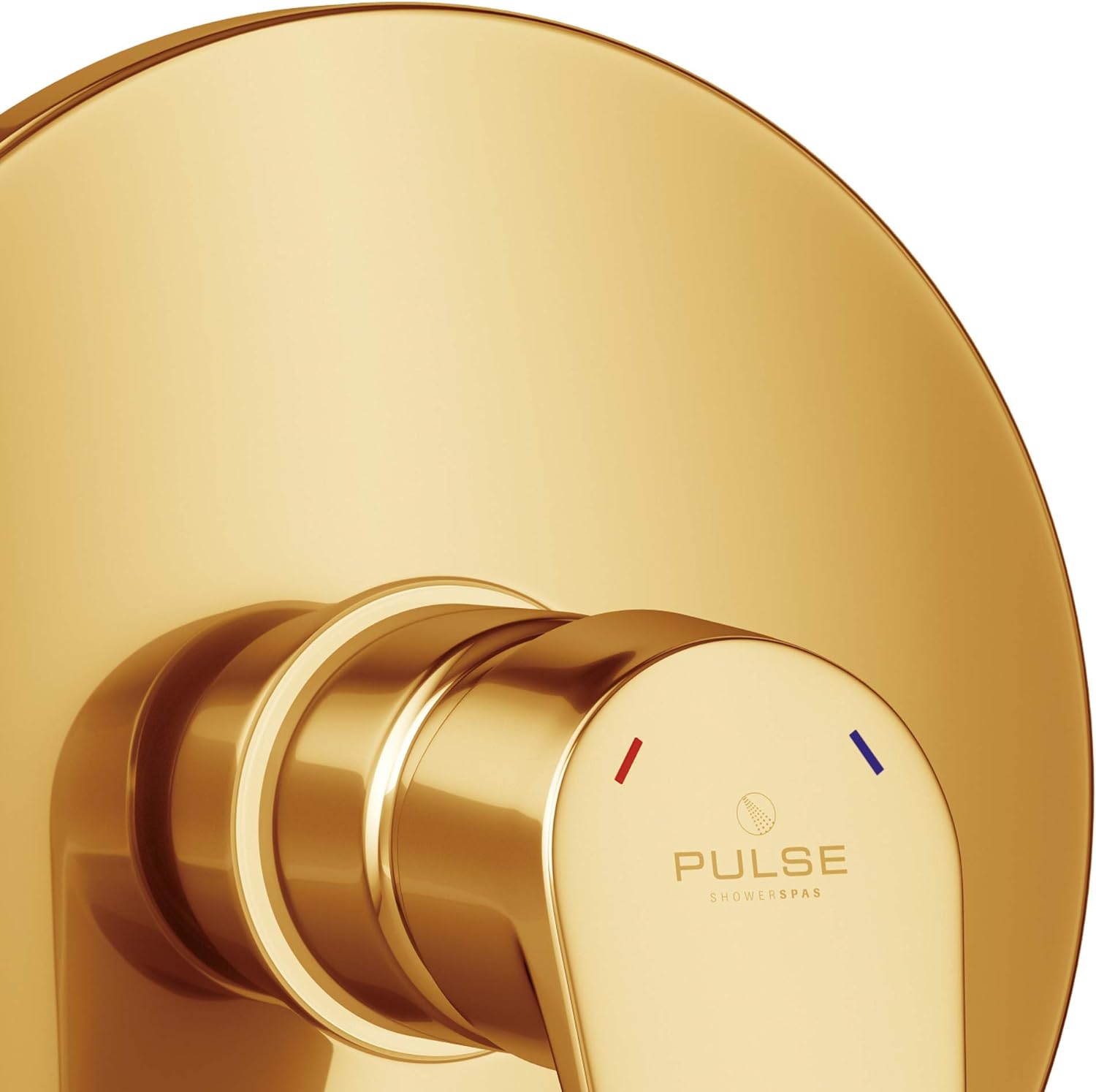 PULSE ShowerSpas 3001-RIV-PB-BG Tru-Temp Mixing Valve, Brushed Gold