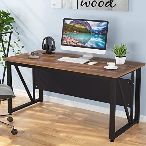 Tribesigns 55 inches Computer Desk Home Office Desk Writing Table