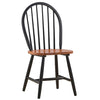 Farmhouse Chairs in Black/Cherry Finish to Complement Your Rustic Décor
