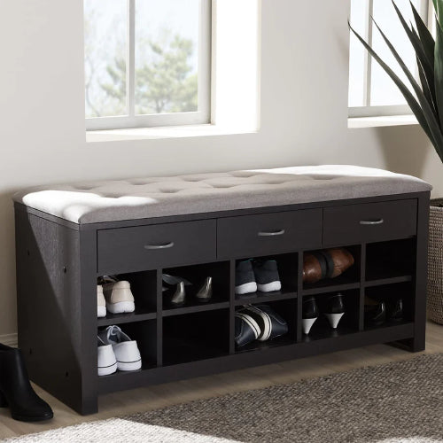 The Perfect Blend of Fashion and Practicality: Shoe Bench with Storage