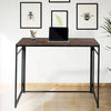The rustic folding computer desk from Flash Furniture will upgrade your home office since it perfectly combines elegance and usability.
