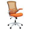 In conclusion, the Modway EEI-210-ORA Attainment Mesh Back and Vinyl Seat Modern Office Chair in Orange combines