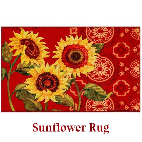 sunflower rug products for sale