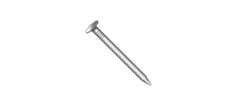 Hillman 7/8 in. L Wire Brite Steel Nail Smooth Shank Flat