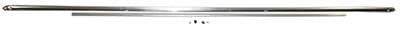 Sherman Parts 695-00M Rocker Panel Moulding 1967-69 75 Long Anodized Aluminum Ex