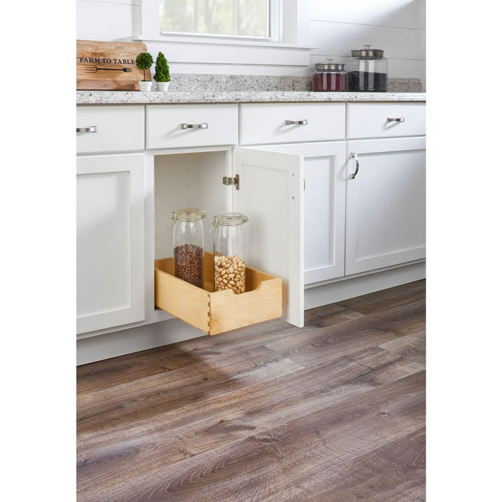 Wood Base Cabinet Pull Out Drawers w/Soft Close