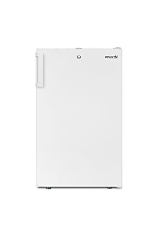 5 CU. FT. Upright Manual DEFROST Freezer in Stainless Steel