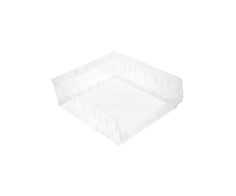 QUANTUM STORAGE SYSTEMS QSB222CL STORE-MORE Part Organizer Clear Bins 18" L x 17" W x 6" H 6 Pack