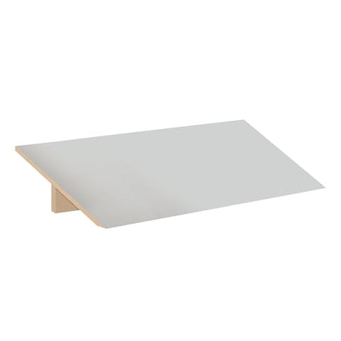 Salsbury Industries Sloping Hood - for 18 Inches Wide - 21 Inch Deep Designer Wood Locker - 3 Wide - Gray