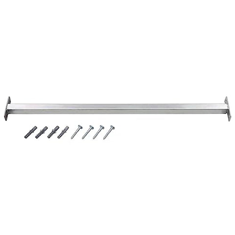 vidaXL Adjustable Security Window Bar, Metal Window Guard, Safety Barrier from Inside, Extendable Security Bar for Windows, 28"-47.2"