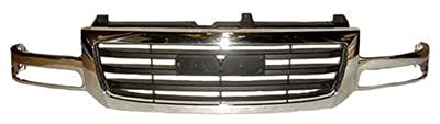 Sherman Parts Front Grille 2003-2007 GMC Sierra Classic 1500/2500