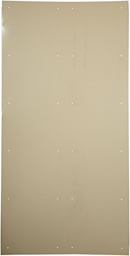 Salsbury Industries Finished Double End Panel for 6-Feet by 18-Inch Metal Locker, Tan