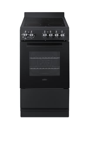 Summit 20” Electric Smooth Top Range, 1.87 cu.ft. oven, ADA Compliant, Black - REXT20BL (Black, 20 Inch)