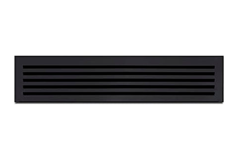Summit 23” Refrigerator Gap Filler, Decorative Refrigerator Grill, Black, Made In The USA