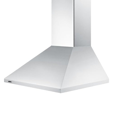 Summit 36” Wall-Mounted Range Hood, Pyramid Shape ADA Compliant - SEH1536SSADA (36 Inch)
