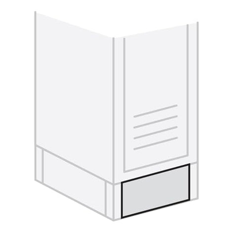 Salsbury Industries Front Base - for 18 Inch Wide Lockers - Tan