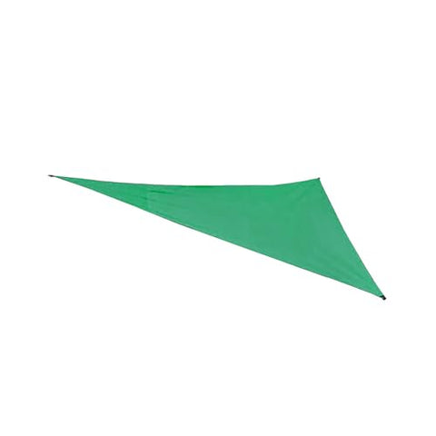 King Canopy 10-Feet Triangle Sun Shade Sail, Woven Fabric, Green