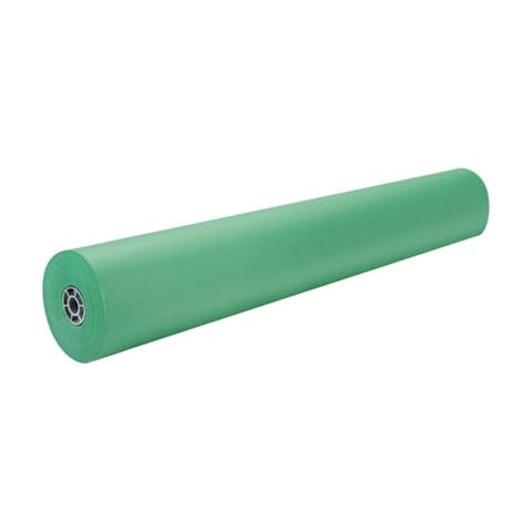 Rainbow Colored Kraft Duo-Finish Paper, Brite Green, 36" x 1,000', 1 Roll