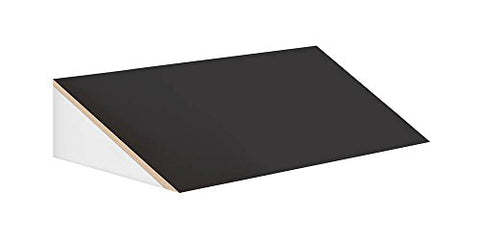 Salsbury Industries 22257BLK 45-Inch Wide Sloping Hood for 24-Inch Deep Extra Wide Designer Wood Locker, Black
