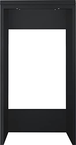 Summit Appliance CWR9ADA Refrigerator Cabinet, Black; ADA Compliant Height; for 15" Wide Appliances; 32.25" H x 15.5" W Opening; Leveling Legs; Ships Fully Assembled