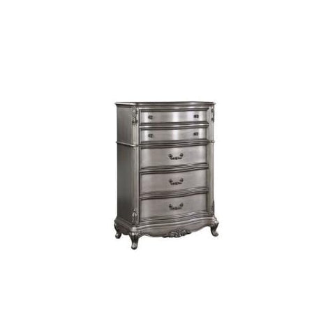 ACME Ausonia Chest, Antique Platinum Finish