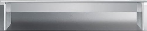 Summit 54” Overshelf, Countertop Standing Shelf, 18” Wide, Stainless Steel