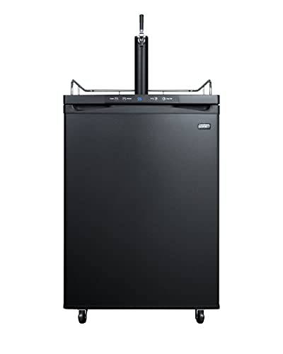 Summit SBC635M 24" Wide Beer Kegerator, Black