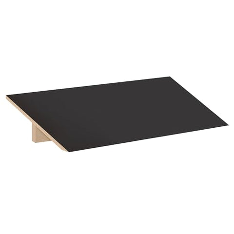 Salsbury Industries Sloping Hood - for 15 Inch Deep Designer Locker - 3 Wide - Black