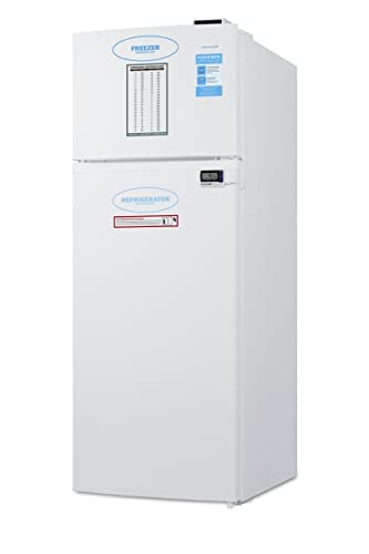 Summit Appliance AGP96RF 22" Wide General Purpose Refrigerator-Freezer with Digital Refrigerator Control, Internal Fan, Adjustable Wire Shelves, Door Storage and Alarm/Thermometer