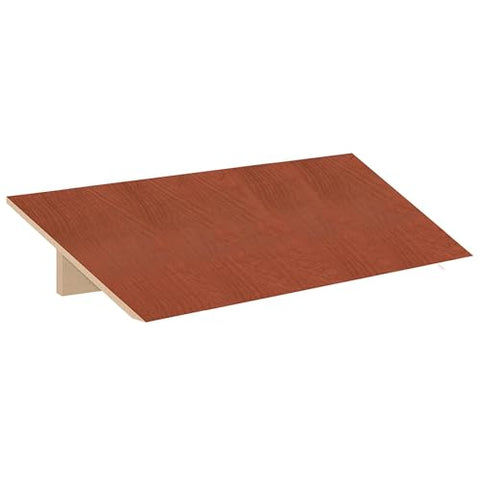 Salsbury Industries Sloping Hood - for 18 Inches Wide - 24 Inch Deep Designer Wood Locker - 3 Wide - Cherry