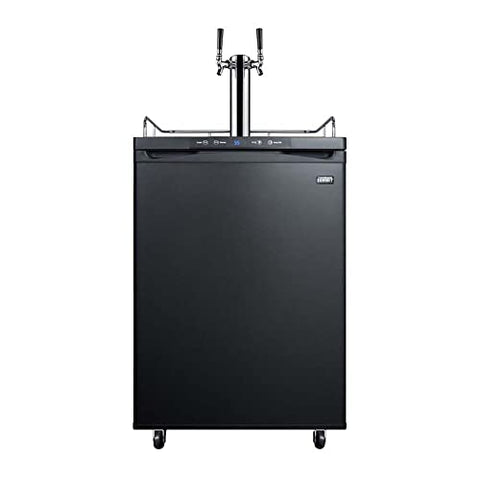 Summit SBC635MTWIN Beer Dispenser, Black