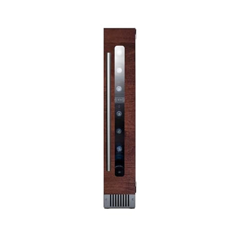 Summit 6” Built-in Wine Cellar, 7 Bottle Capacity, Panel Ready*, Glass Door- SWC008PNRLHD (*Panels Not Included) (Left Handed Swing)