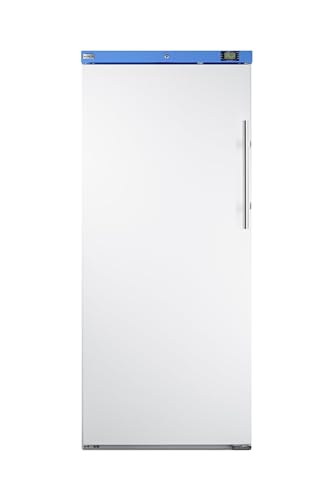 ACCUCOLD URM19WLHD 18 cu.ft. Upright Manual Defrost Refrigerator, External Temperature, High/low-temperature Alarm, Lock, NSF-7 Commercial Standards, ETL-listed, For Laboratory and Clinic (LHD)