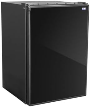 NORCOLD DC105 3.3 CU. FT. DC REFRIGERATOR, Single Compartment Refrigerator With Freezer; Freestanding; 30 Inch Height x 20-3/4 Inch Width x 20-1/8 Inch Depth Cutout Dimentions; 3.7 Cubic Foot; 12 Volt/ 24 Volt DC; Without Icemaker
