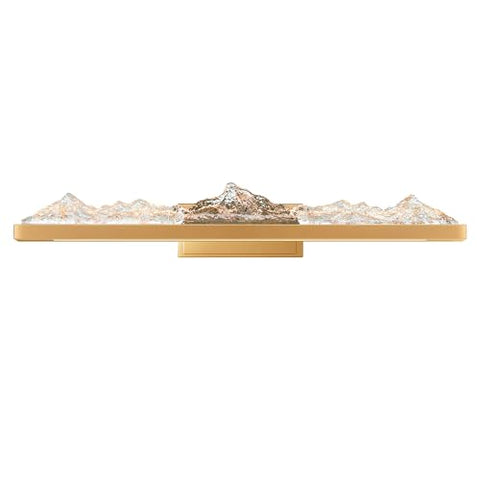 CWI Lighting Himalayas 37.5'' Black LED Vanity Light – Color Selectable (3000K/4000K/5000K) – Integrated LED– BACL Certified with 3-Year Warranty – Ideal for Bathroom, Powder Room, Vanity Area