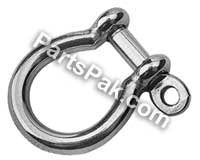 Bow Shackle Ss 5/16 - Seadog Line