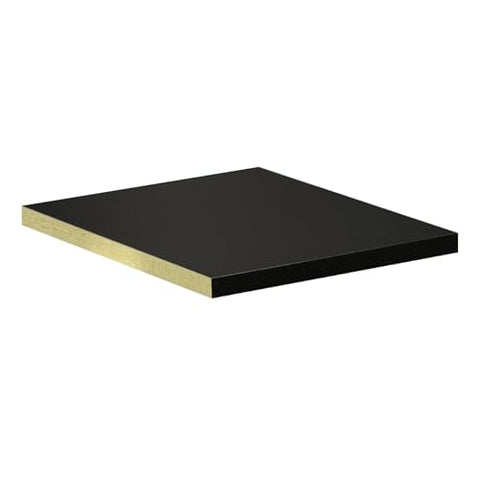 Salsbury Industries Compartment Shelf - for 18 Inches Wide - 18 Inch Deep Designer Wood Locker - Full Depth - Black