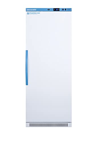 Accucold ARS12PV 12 Cu.Ft. Upright Vaccine Refrigerator, White; Designed and Purpose-Built for Pharmacy, Medication, and Vaccine Applications to Support Meeting CDC/VFC Guidelines