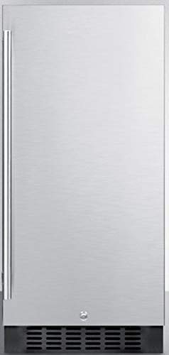 Summit FF1532BCSS Refrigerator, Stainless Steel