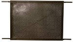 Prime-Line Bronze Plastic Screen Door Grille 1 pk