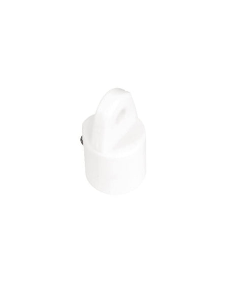 Whitecap 3419WP 7/8 Outside Eye End [pr] Wht