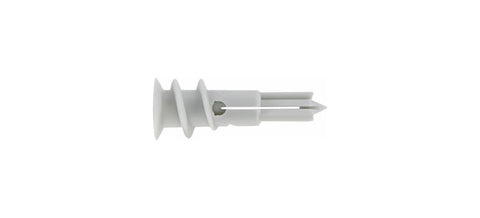Hillman 1.5 in. L Nylon Ribbed Head Drywall Anchors 100 pk