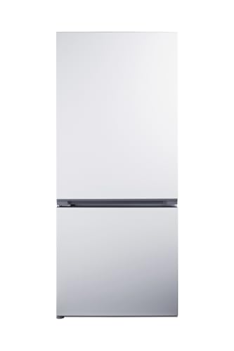Summit 30" Refrigerator, 16.1 cu.ft Capacity Refrigerator-Freezer, Bottom Mount Freezer, Energy Star, White- FFBF172WLHD (Left Handed Door Swing)