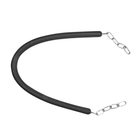 Jeffers Equine Vinyl Coated Steel Horse Stall Chains, 42" – Durable Horse Equipment for Barn, Stable, Ranch, Equestrian, Livestock, Pony, Training - Link End Chain for Easy Attachment -Black